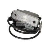 FLATPOINT I LED 24V WIT HOUDER HAAKS